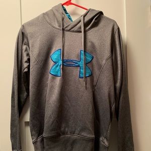 Under Armour Grey Sweatshirt Logo Women